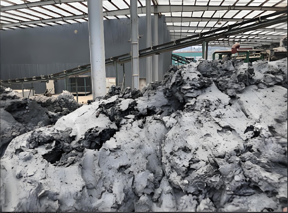 处理前建筑渣土